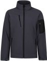 Heren Softshell Jas Regatta Professional Arcola Seal Grey-Zwart